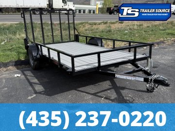 6x12 Echo EA-12-15 Utility Trailer - 3.5K GVWR -