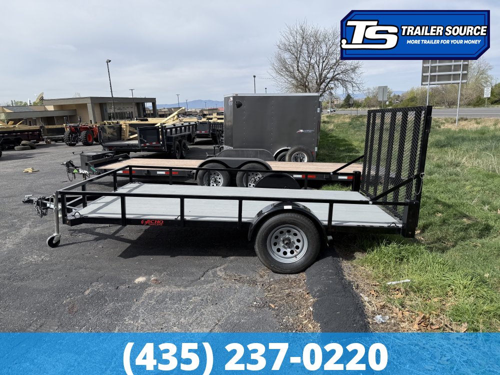 6x12 Echo EA-12-15 Utility Trailer - 3.5K GVWR -