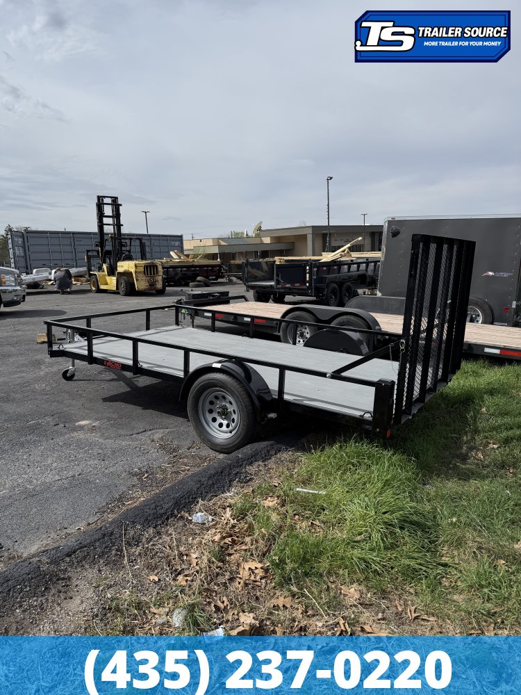 6x12 Echo EA-12-15 Utility Trailer - 3.5K GVWR -