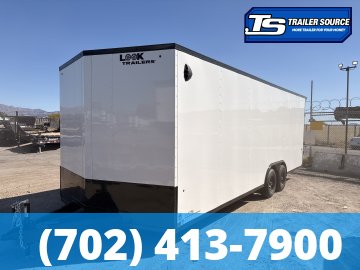 8.5x24 Look ST DLX Enclosed Cargo Trailer - 7'0" Interior - 10K GVWR - .080 PolyCor, Black Out Package, Rear Spoiler w/ Load Lights
