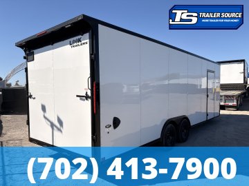 8.5x24 Look ST DLX Enclosed Cargo Trailer - 7'0" Interior - 10K GVWR - .080 PolyCor, Black Out Package, Rear Spoiler w/ Load Lights