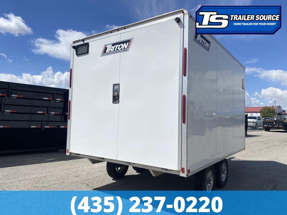 8.5x21 Triton ENCLOSED Snowmobile Trailer - 10K GVWR -