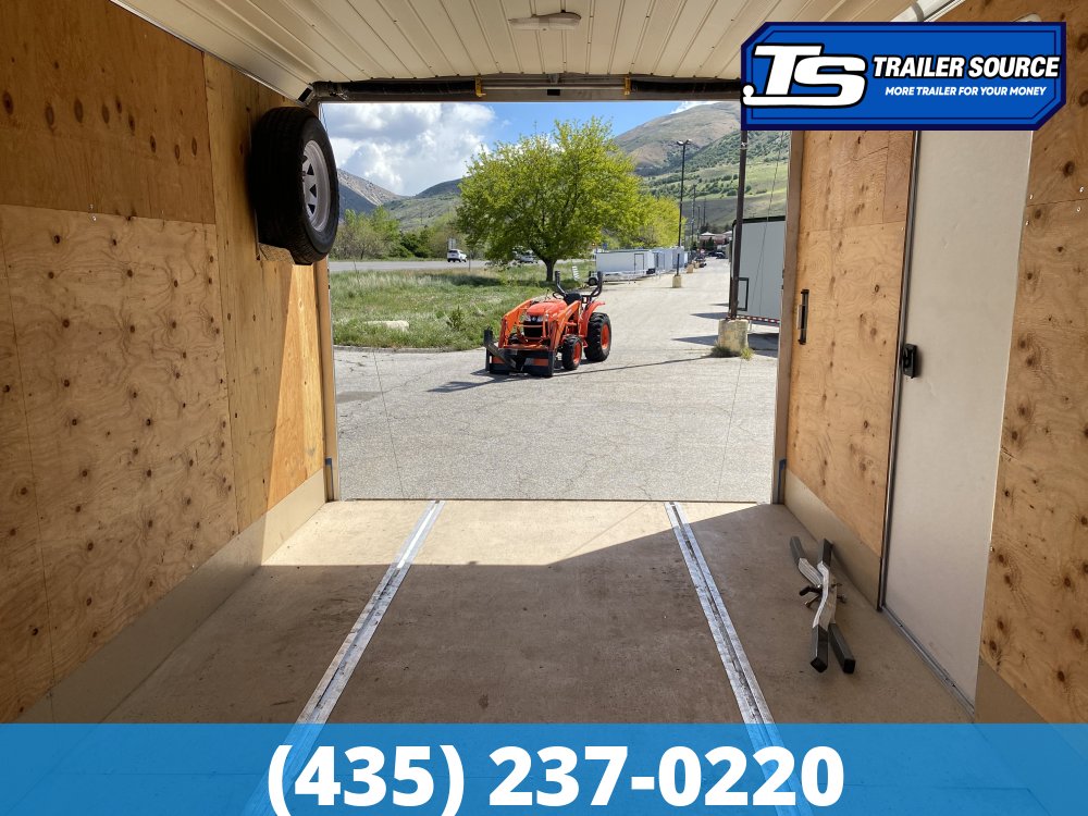 8.5x21 Triton ENCLOSED Snowmobile Trailer - 10K GVWR -