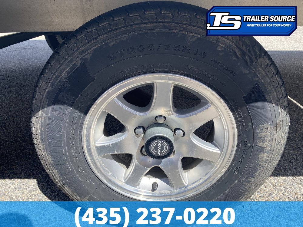 8.5x21 Triton ENCLOSED Snowmobile Trailer - 10K GVWR -