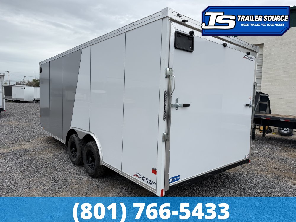 8.5x20 American Hauler Night Hawk Enclosed Cargo Trailer - 7'0" Interior - 10K GVWR - 2 Tone Color
