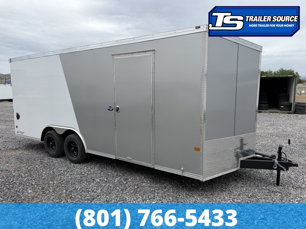 8.5x20 American Hauler Night Hawk Enclosed Cargo Trailer - 7'0" Interior - 10K GVWR - 2 Tone Color