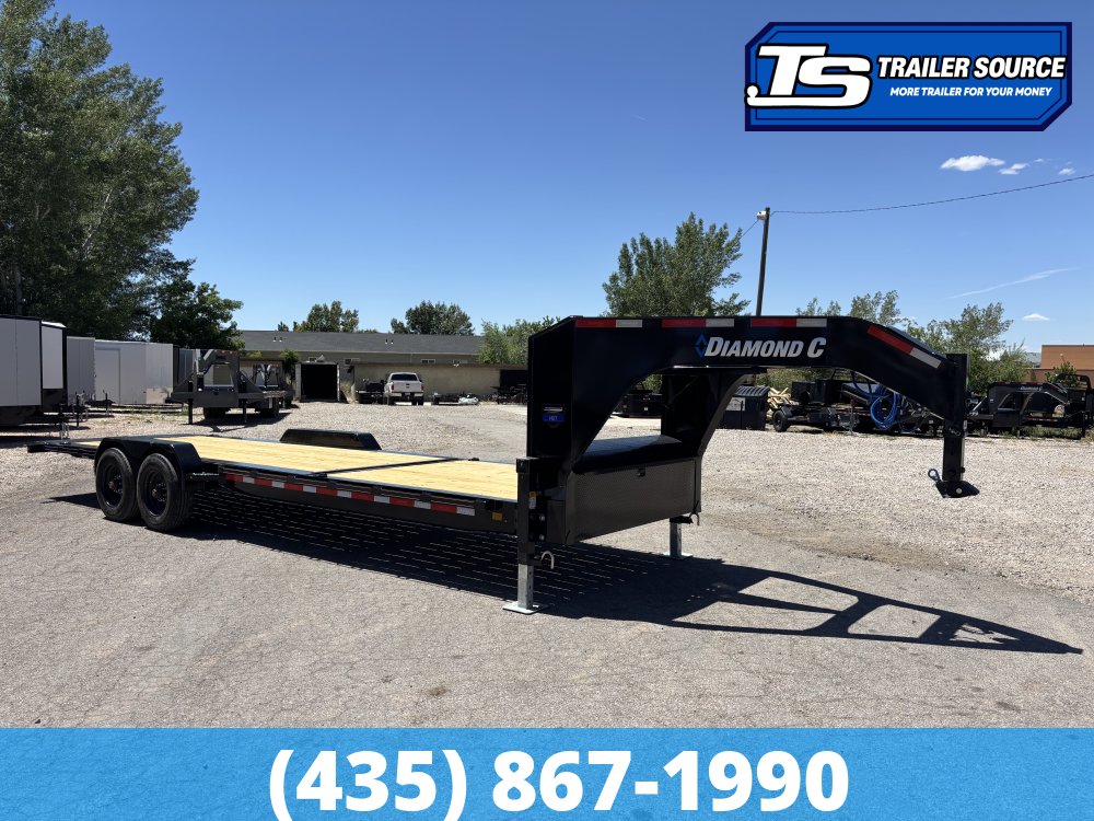 7x26 Diamond C HDT-GN 210 Gooseneck Tilt