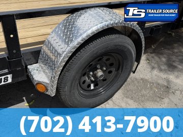 7x14 PJ Trailers  Utility Trailer - 3.5K GVWR -