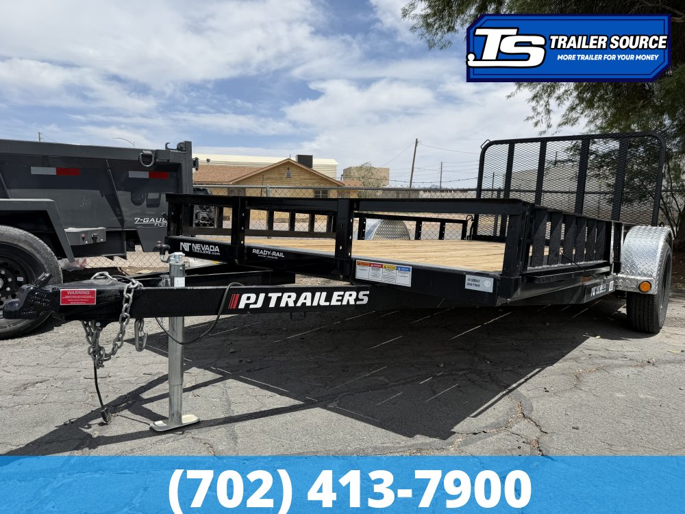 7x14 PJ Trailers  Utility Trailer - 3.5K GVWR -