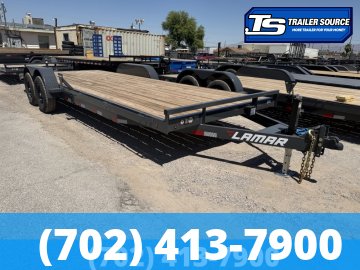 7x20 Lamar CC Flatbed Car Hauler