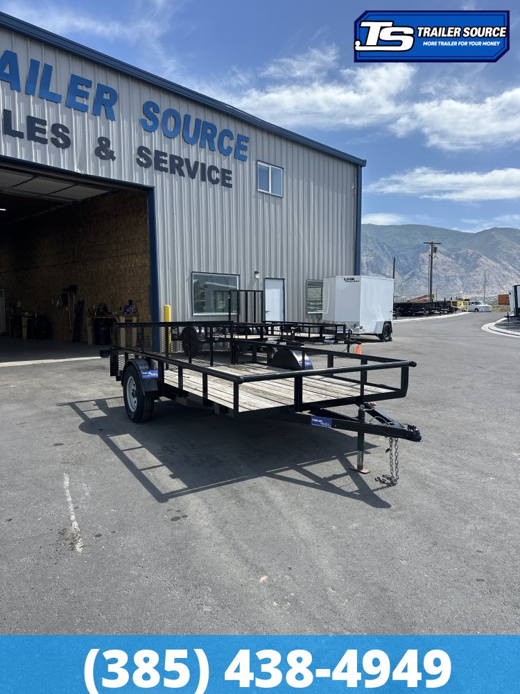 6x12 A-1 CUSTOM TRAILER MFG., INC TEXLINE Utility Trailer - 3.5K GVWR - Dovetail, Ramp Gate