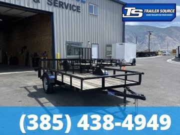 6x12 A-1 CUSTOM TRAILER MFG., INC TEXLINE Utility Trailer - 3.5K GVWR - Dovetail, Ramp Gate