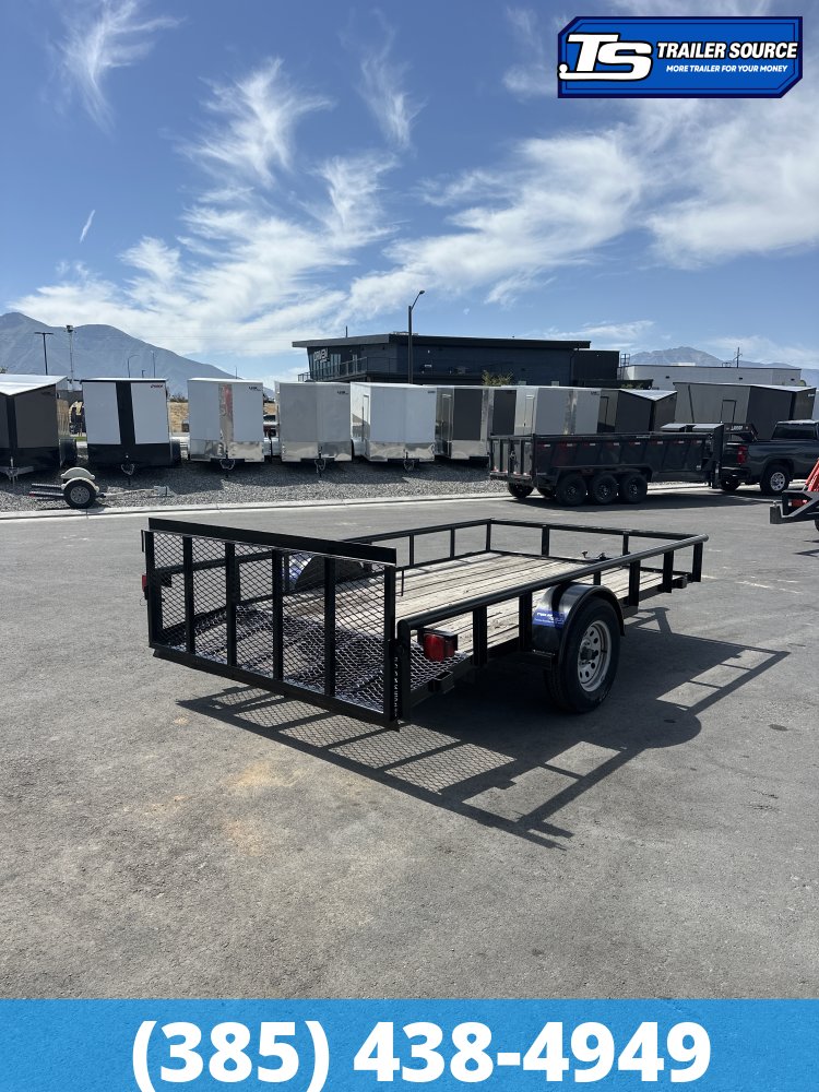 6x12 A-1 CUSTOM TRAILER MFG., INC TEXLINE Utility Trailer - 3.5K GVWR - Dovetail, Ramp Gate