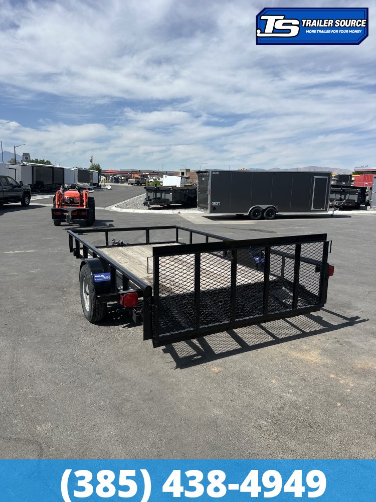 6x12 A-1 CUSTOM TRAILER MFG., INC TEXLINE Utility Trailer - 3.5K GVWR - Dovetail, Ramp Gate