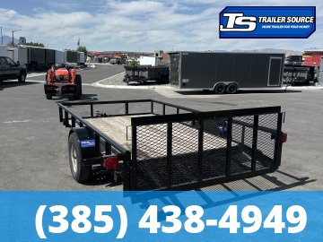 6x12 A-1 CUSTOM TRAILER MFG., INC TEXLINE Utility Trailer - 3.5K GVWR - Dovetail, Ramp Gate
