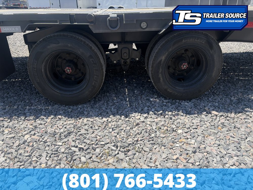 DEMO 8.5x40 Maxx-D YDX Gooseneck Hydraulic Dovetail Equipment Trailer - 25.9K GVWR - 15K Axles, HDSS (Hutch) Suspension, Hydraulic Disc Brakes, Hydraulic Jack(s), Load Lights