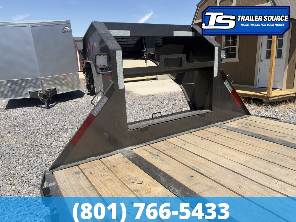 DEMO 8.5x40 Maxx-D YDX Gooseneck Hydraulic Dovetail Equipment Trailer - 25.9K GVWR - 15K Axles, HDSS (Hutch) Suspension, Hydraulic Disc Brakes, Hydraulic Jack(s), Load Lights