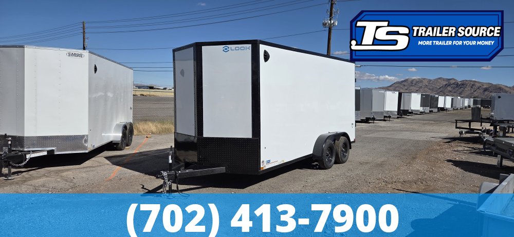 7x16 Look ST DLX Enclosed Cargo