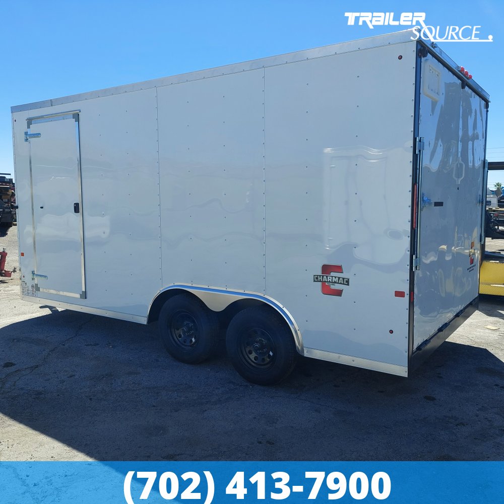 8.5x16 Charmac Atlas 7'0" Interior 7K Enclosed Cargo