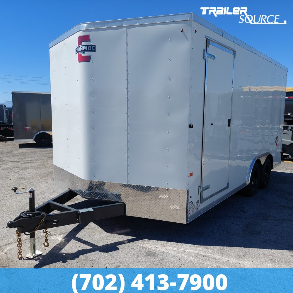 8.5x16 Charmac Atlas 7'0" Interior 7K Enclosed Cargo