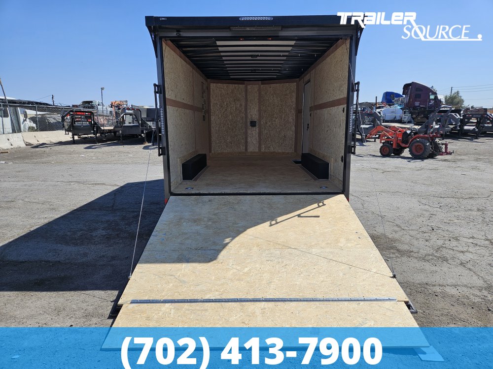 8.5x16 Haulmark Transport Phantom Pkg 7'0" Interior 10K Tandem Axle Enclosed Cargo