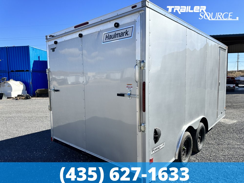 8.5x16 Haulmark Passport DELUXE 7'0" Interior 7K Tandem Axle Enclosed Cargo