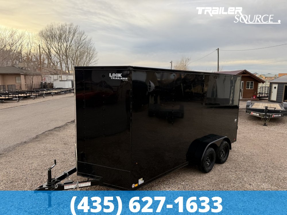 7x16 Look ST DLX 7'0" Interior 7K Tandem Axle Enclosed Cargo