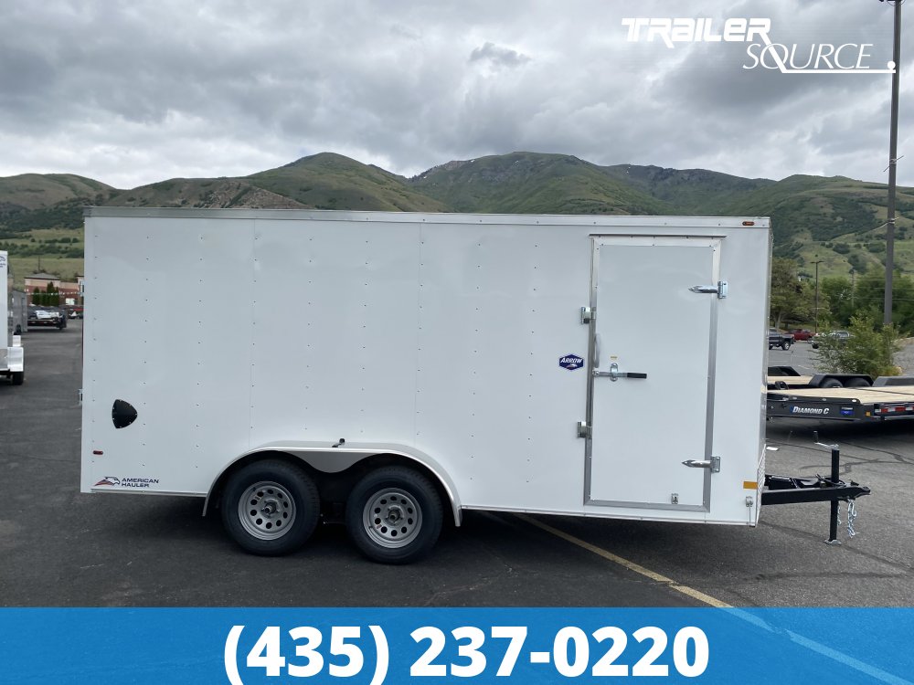 7x16 American Hauler Arrow 6'6" 7K Tandem Axle Enclosed Cargo