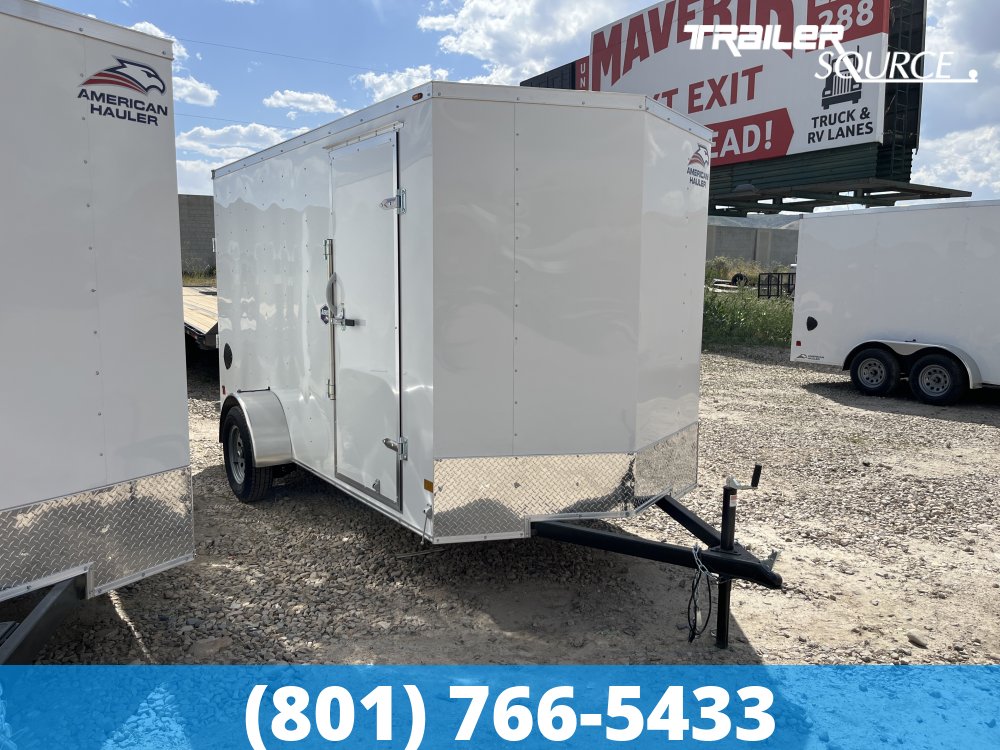 6x12 American Hauler Arrow Single Axle Enclosed Cargo