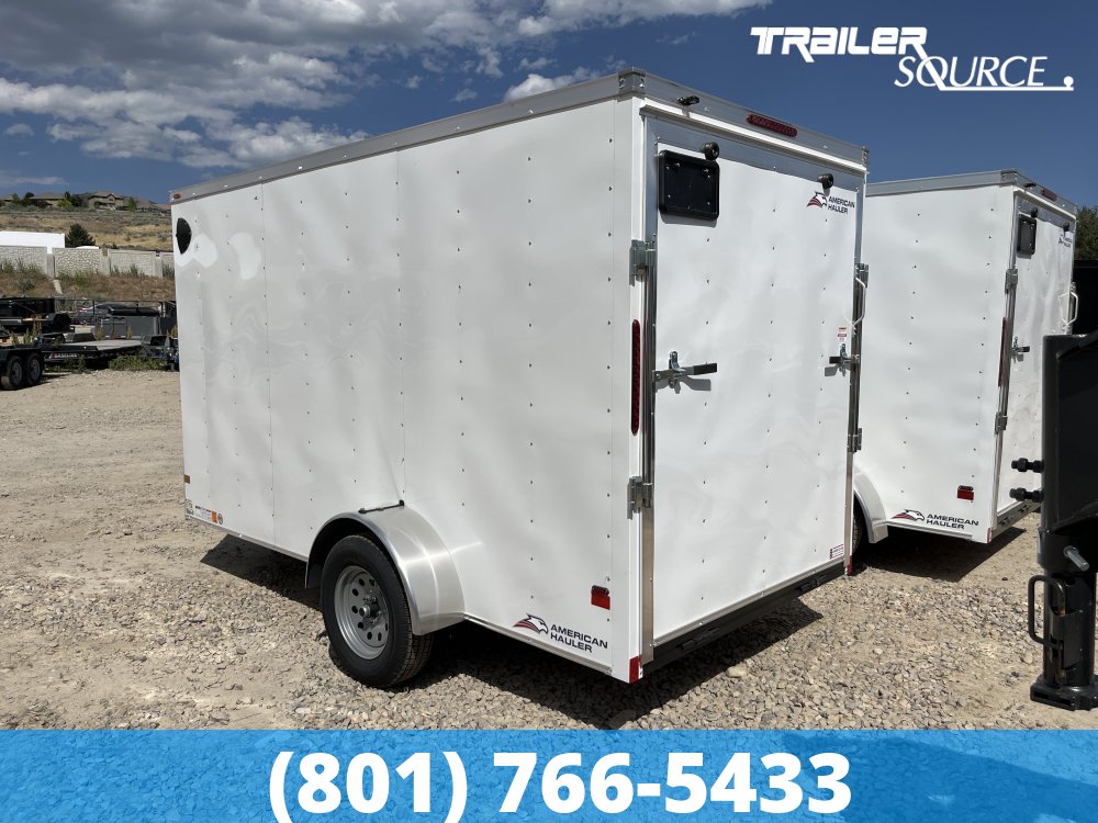 6x12 American Hauler Arrow Single Axle Enclosed Cargo