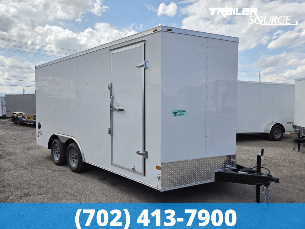 8.5x16 Haulmark Passport 7'0" Interior 7K Tandem Axle Enclosed Cargo Trailer