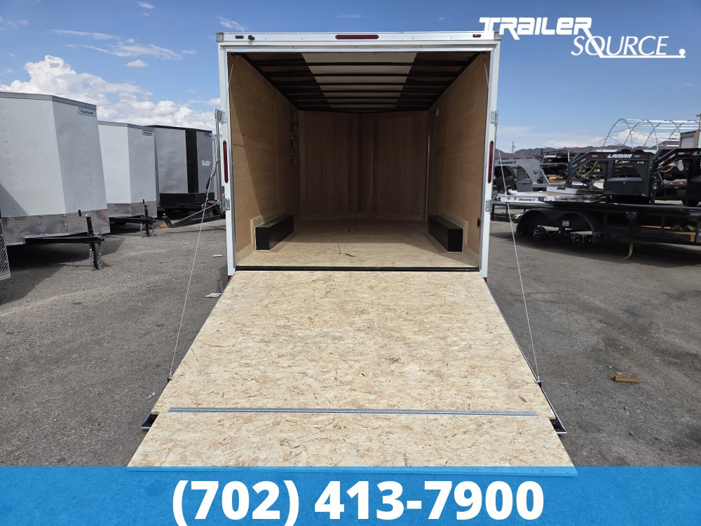 8.5x16 Haulmark Passport 7'0" Interior 7K Tandem Axle Enclosed Cargo Trailer