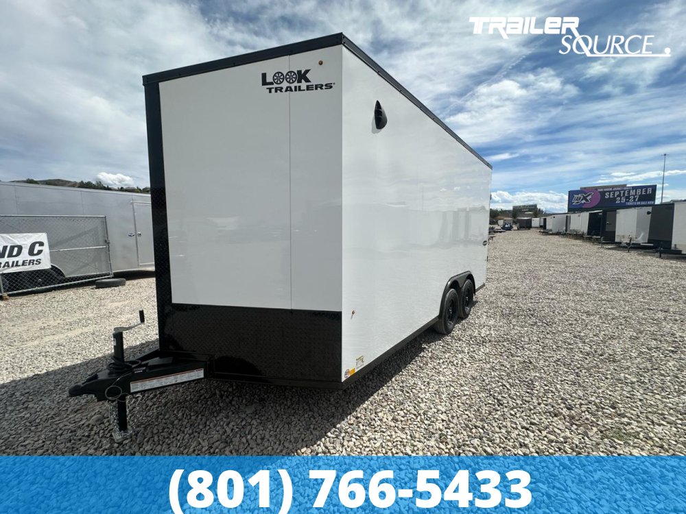 8.5x16 Look Element SE 7'6" Interior 7K Tandem Axle Enclosed Cargo