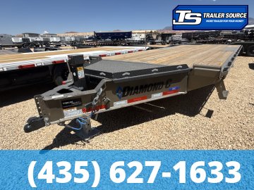 8.5x20 Diamond C DEC 207 Deckover Equipment Trailer -  15.5K GVWR -