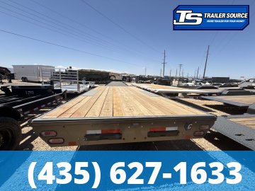 8.5x20 Diamond C DEC 207 Deckover Equipment Trailer -  15.5K GVWR -