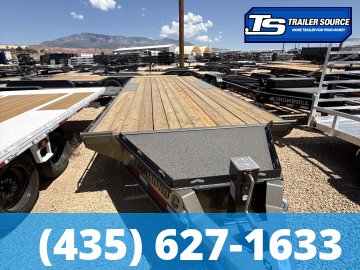 8.5x20 Diamond C DEC 207 Deckover Equipment Trailer -  15.5K GVWR -