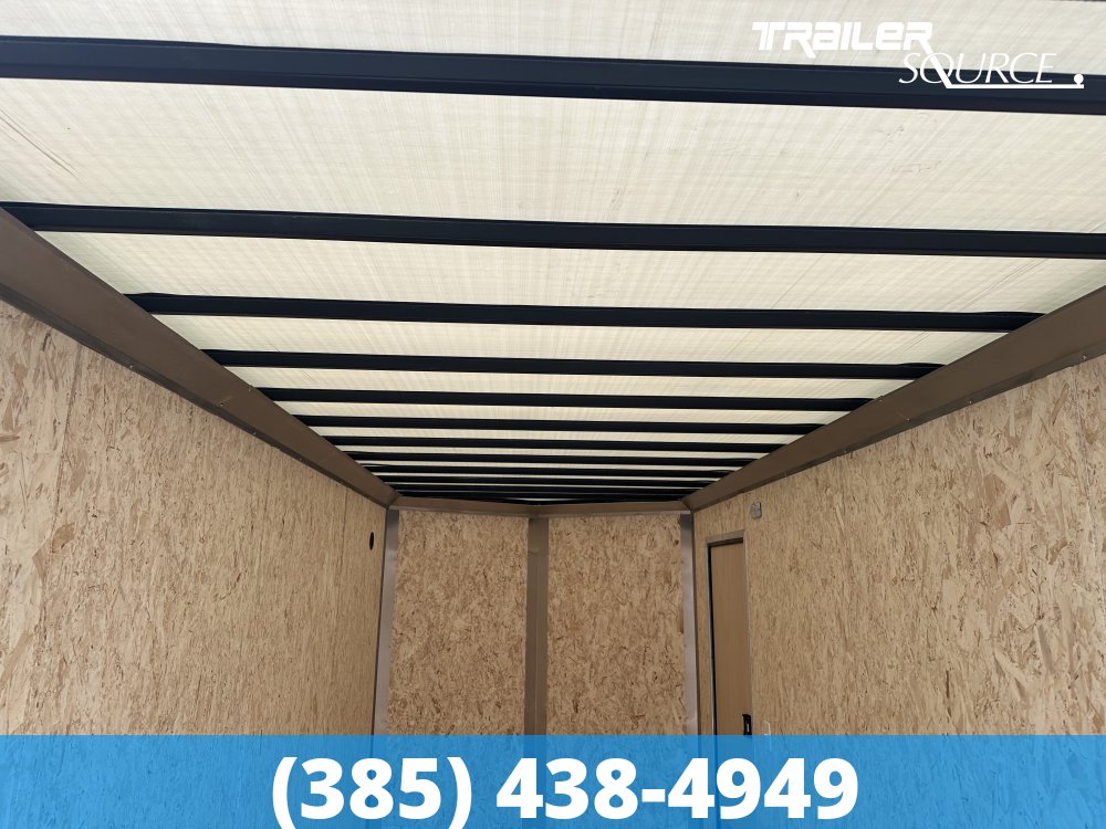 7x14 Compass  7'0" Interior 7K Tandem Axle Enclosed Cargo
