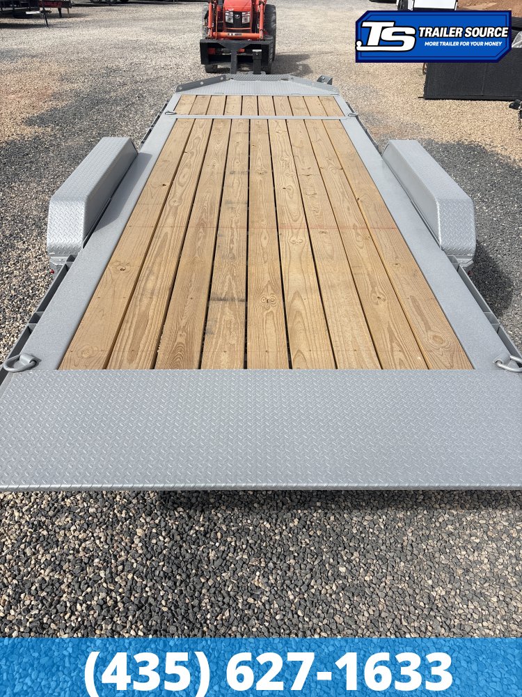 7x20 Diamond C HDT 210 Tilt Trailer - 23K GVWR - 18 Ply Tires