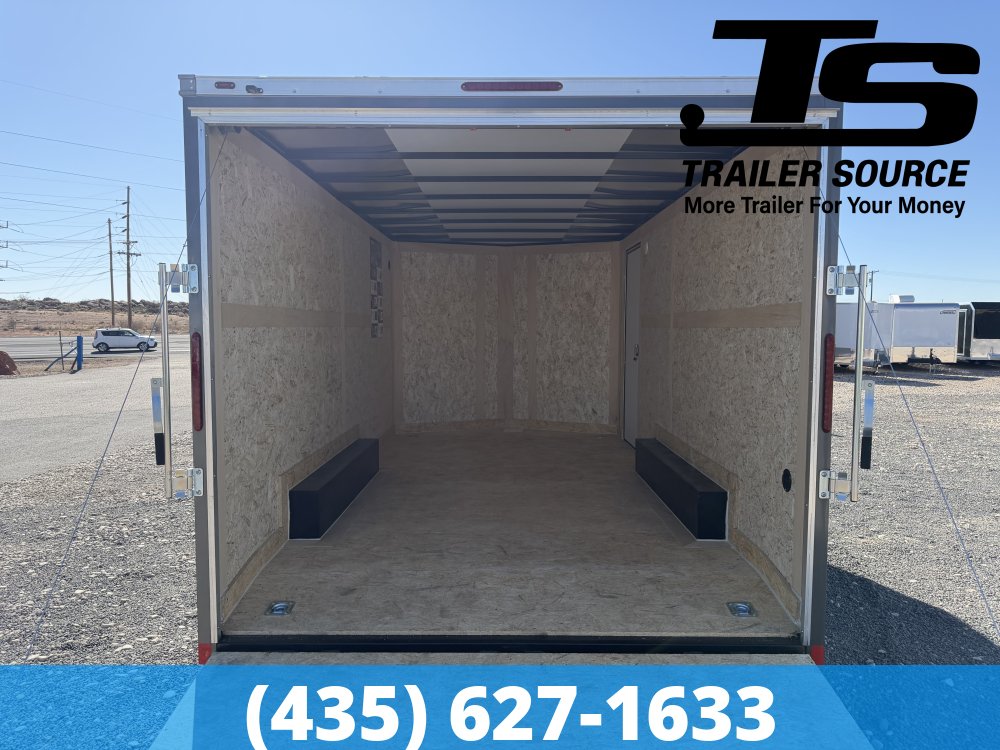 8.5x16 Haulmark Passport DELUXE Enclosed Cargo Trailer - 7'0" Interior - 7K GVWR - Dovetail