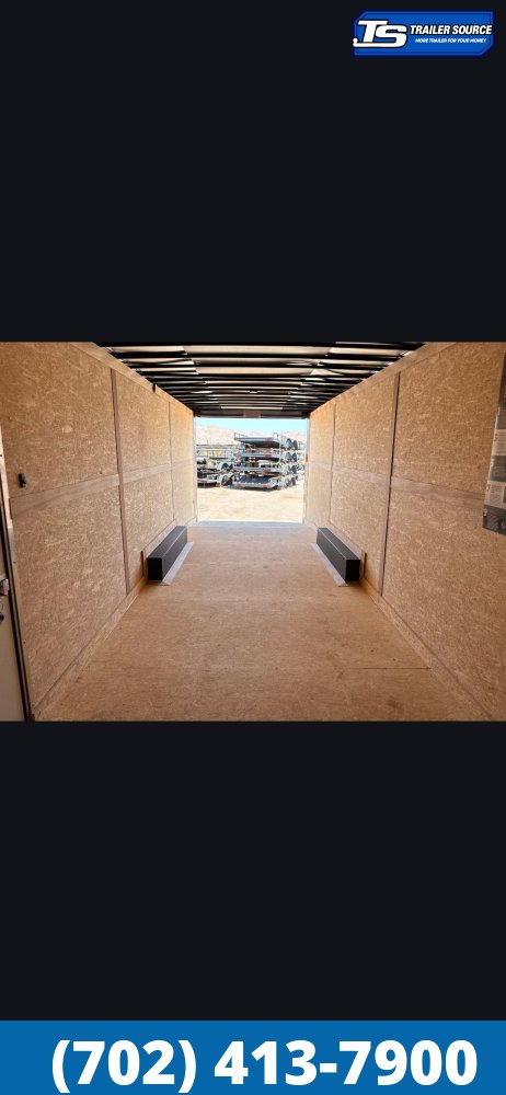 8.5x28 Haulmark Transport Enclosed Cargo Trailer - 7'6" Interior - 12K GVWR -