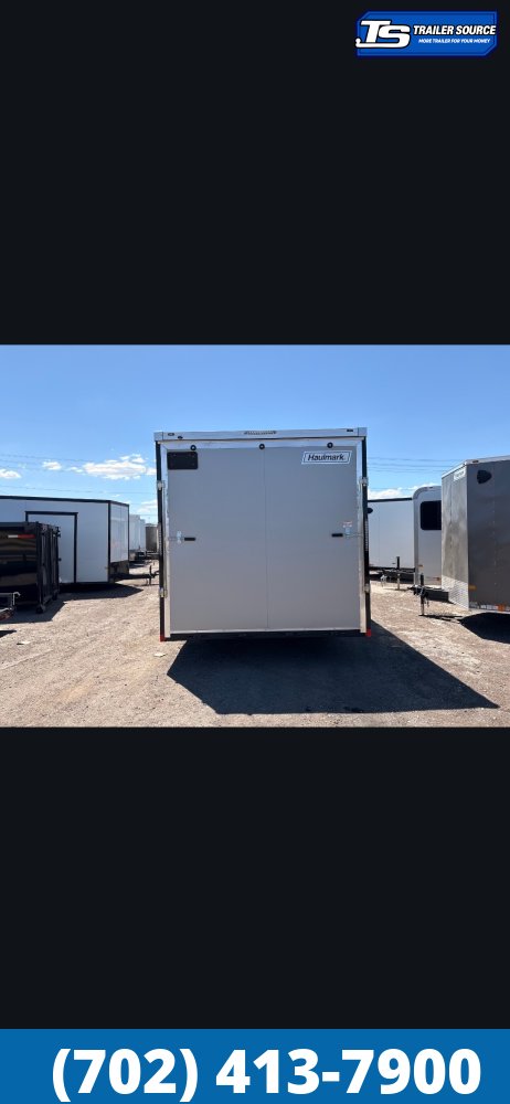 8.5x28 Haulmark Transport Enclosed Cargo Trailer - 7'6" Interior - 12K GVWR -