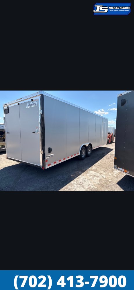 8.5x28 Haulmark Transport Enclosed Cargo Trailer - 7'6" Interior - 12K GVWR -