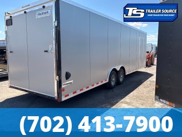8.5x28 Haulmark Transport Enclosed Cargo Trailer - 7'6" Interior - 12K GVWR -