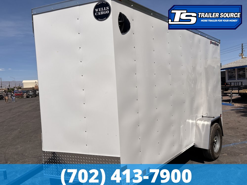 6x12 Wells Cargo FastTrac Enclosed Cargo Trailer - 6'0" Interior - 3.5K GVWR -