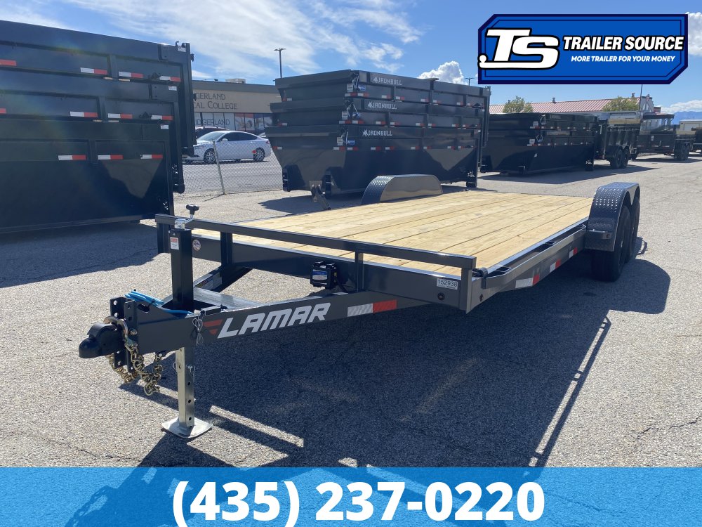 7x20 Lamar CC Flatbed Car Hauler