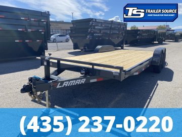 7x20 Lamar CC Flatbed Car Hauler