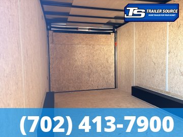 8.5x20 Look ST DLX Enclosed Cargo Trailer - 7'0" Interior - 7K GVWR - .080 PolyCor, Alloy Wheels