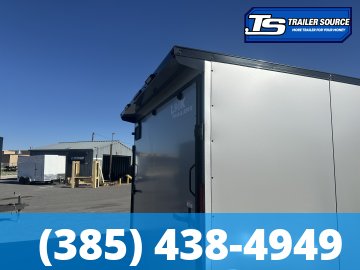 8.5x20 Look ST DLX Enclosed Cargo Trailer - 7'0" Interior - 7K GVWR - .080 PolyCor, Black Out Package, Rear Spoiler w/ Load Lights
