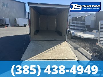 8.5x20 Look ST DLX Enclosed Cargo Trailer - 7'0" Interior - 7K GVWR - .080 PolyCor, Black Out Package, Rear Spoiler w/ Load Lights