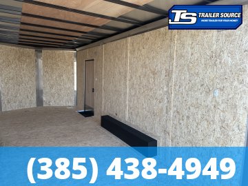 8.5x20 Look ST DLX Enclosed Cargo Trailer - 7'0" Interior - 7K GVWR - .080 PolyCor, Black Out Package, Rear Spoiler w/ Load Lights